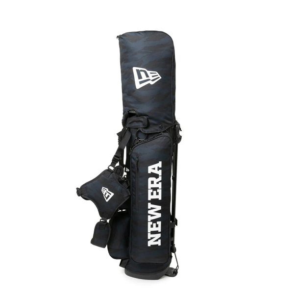 NEWERA GOLF キャディバッグ スタンド式 ワードマークロゴ ポーチ付き