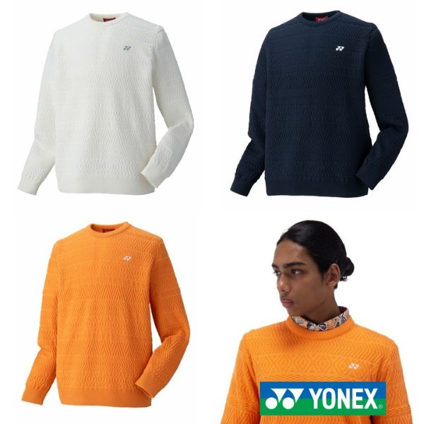 YONEX（ヨネックス） 特価品 返品交換不可 メンズ 長袖 セーター