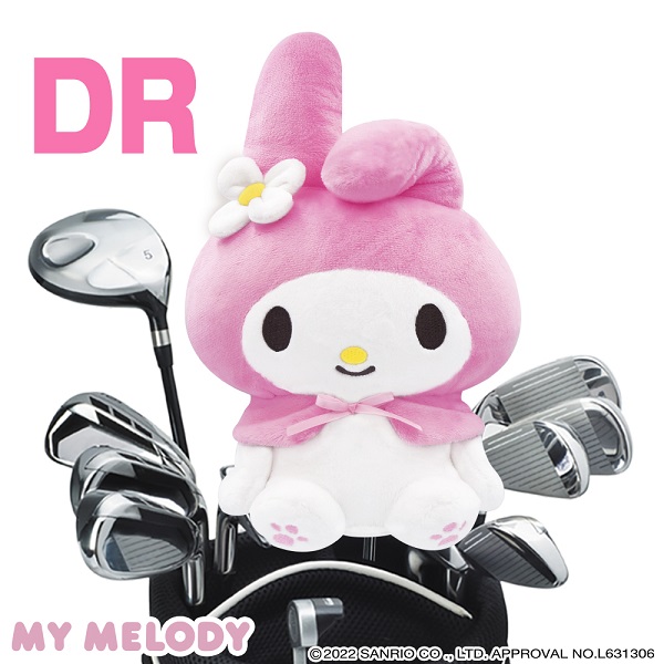 マイメロディー ヘッドカバー ドライバー用 DR用 ピンク マイメロ