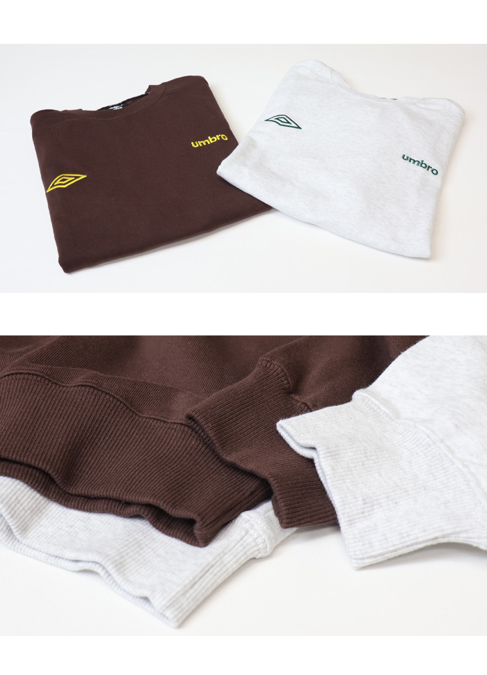 umbro（アンブロ） 別注 クルーネックスウェットシャツ トレーナー 裏