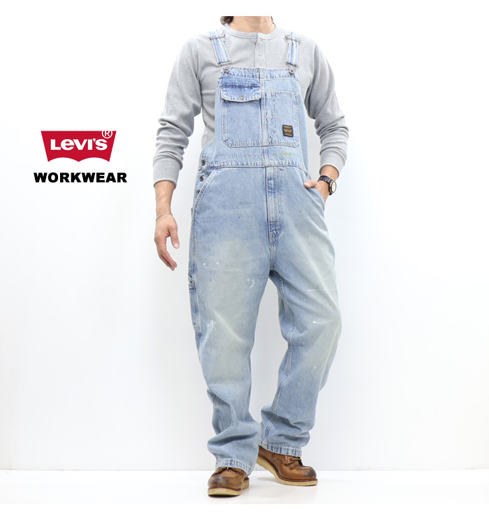 Levi's（リーバイス） WORKWEAR LOOSE オーバーオール メンズ デニム
