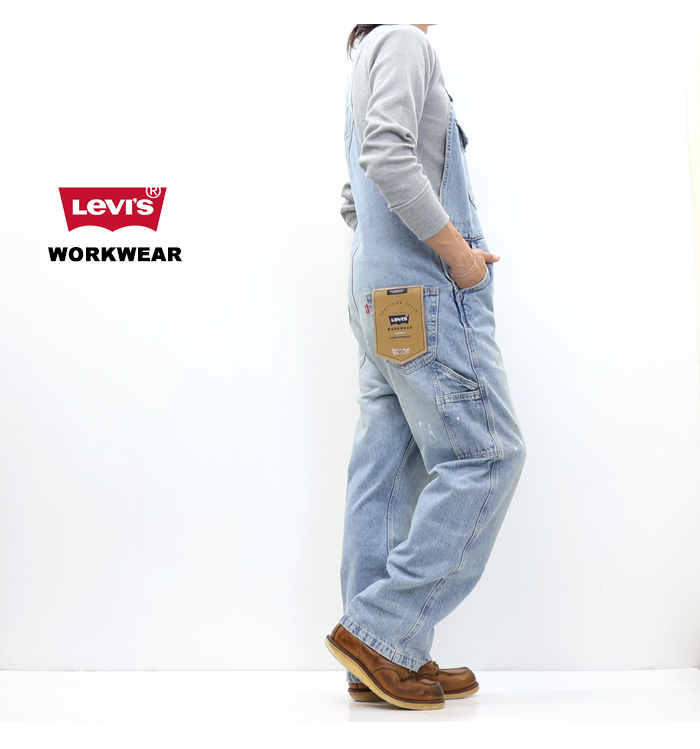Levi's（リーバイス） WORKWEAR LOOSE オーバーオール メンズ デニム