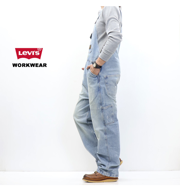 Levi's（リーバイス） WORKWEAR LOOSE オーバーオール メンズ デニム