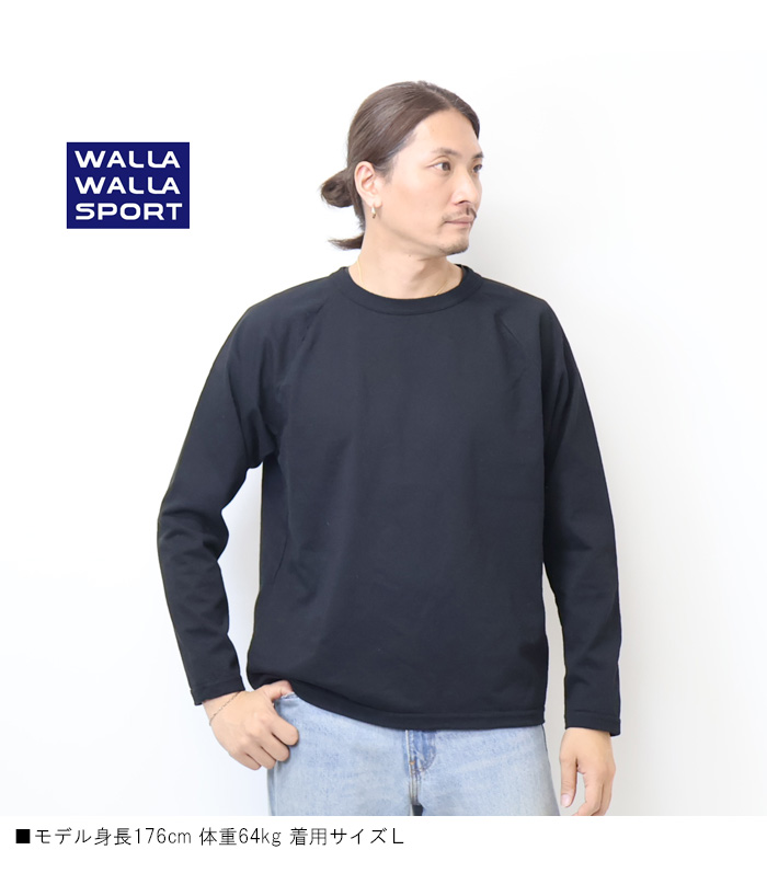 WALLA WALLA SPORT（ワラワラスポーツ） 9oz ロングスリーブ ラグラン