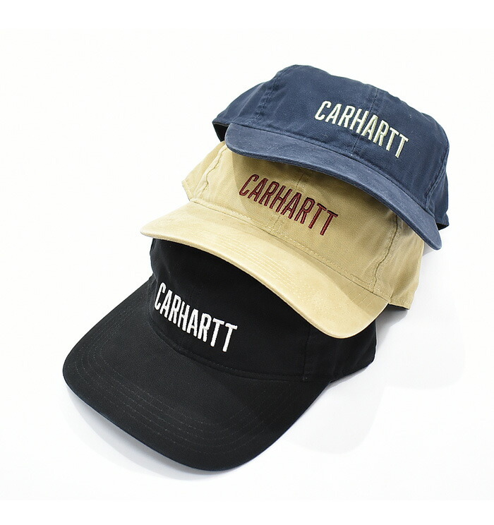 Carhartt カーハート ロゴ刺繍 ローキャップ 帽子 ベースボール 