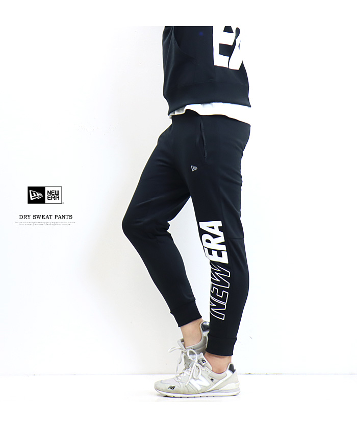 【美品】NEW ERA ドライスウェットパンツ　 ブラック　XX LARGE ドライスウェット パンツ Wordmark Logo ブラック
