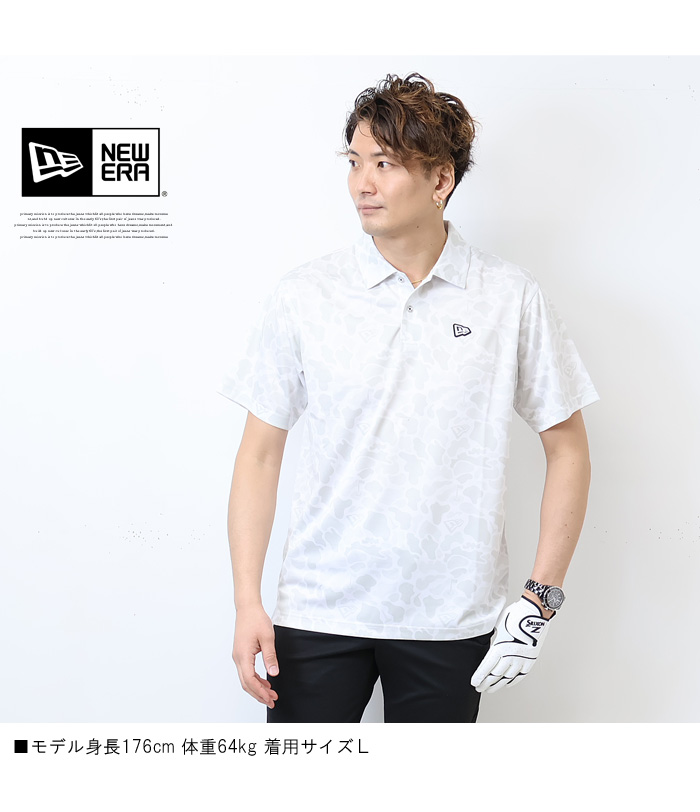 NEW ERA GOLF ニューエラ ゴルフ 半袖 テック ポロシャツ Duck