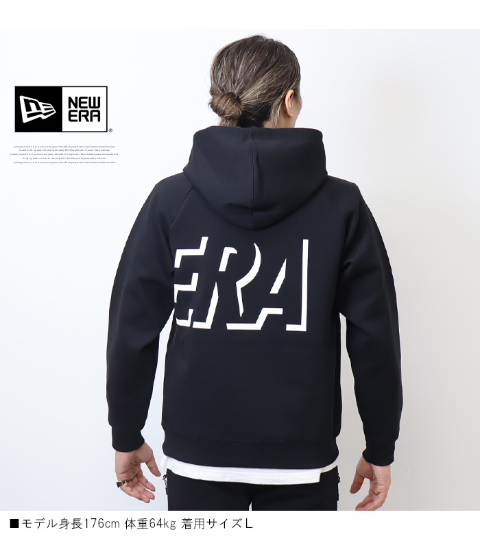 NEW ERA■Shadow Logo プルオーバーフーディー テック スウェット プルオーバーフーディー Shadow Logo ヘザー