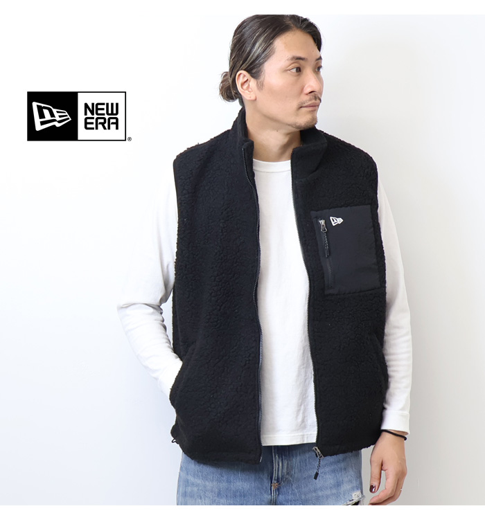 NEW ERA（ニューエラ） ボアベスト ブルゾン アウター メンズ 送料無料