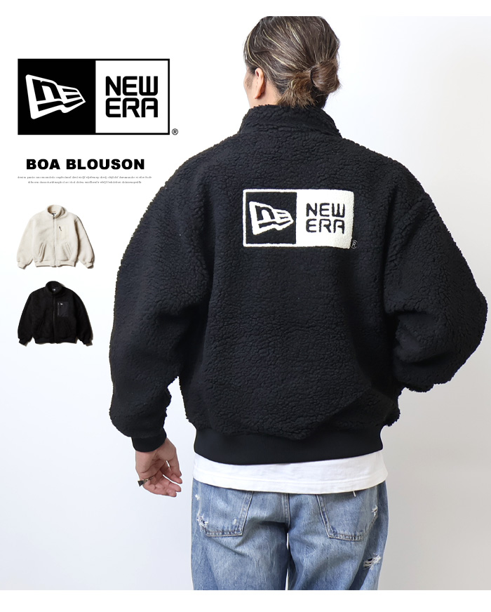 ニューエラ　ボアジャケット　ブルゾン 楽天市場】ニューエラ ボア ジャケット NEWERA モコモコ ボア