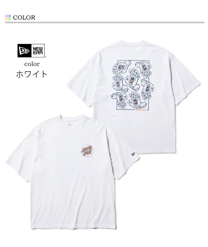 NEW ERA（ニューエラ） SANTA CRUZ サンタクルーズ コラボ 半袖Tシャツ