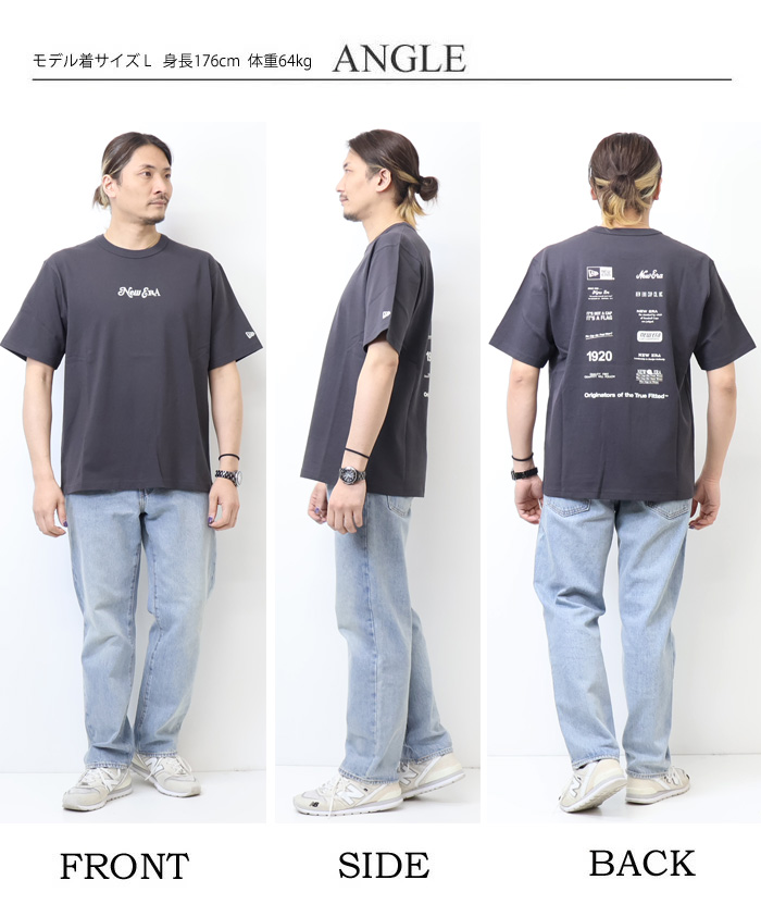 NEW ERA ニューエラ 半袖Tシャツ ウォッシュド コットン Tシャツ