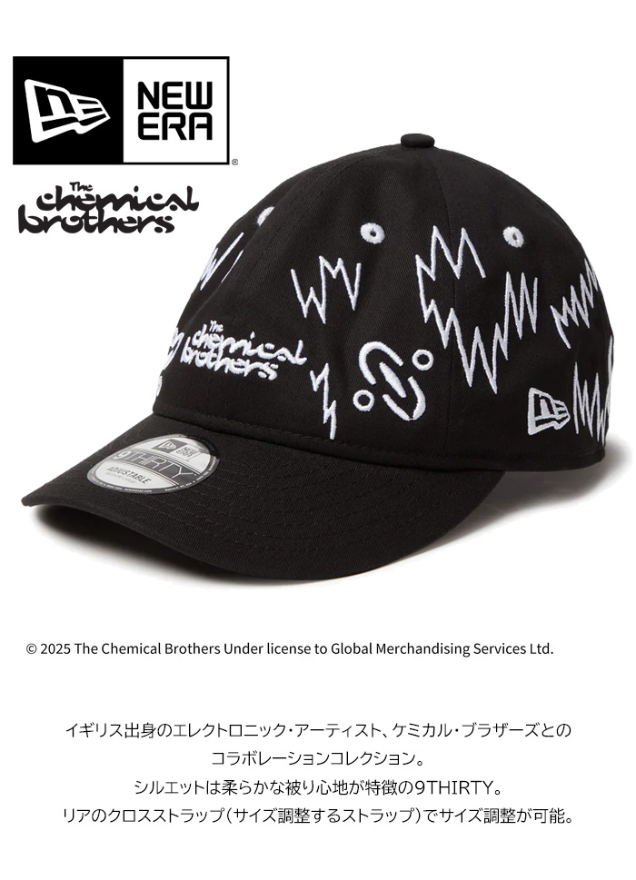 NEW ERA（ニューエラ） 9THIRTY コラボキャップ The Chemical Brothers