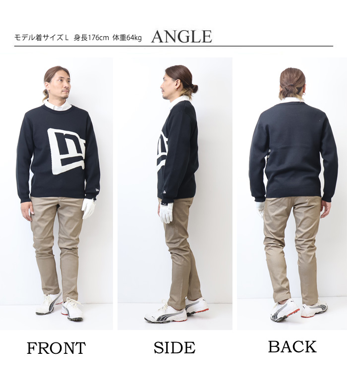 NEW ERA（ニューエラ） NEW ERA GOLF ゴルフ ニットセーター フラッグ