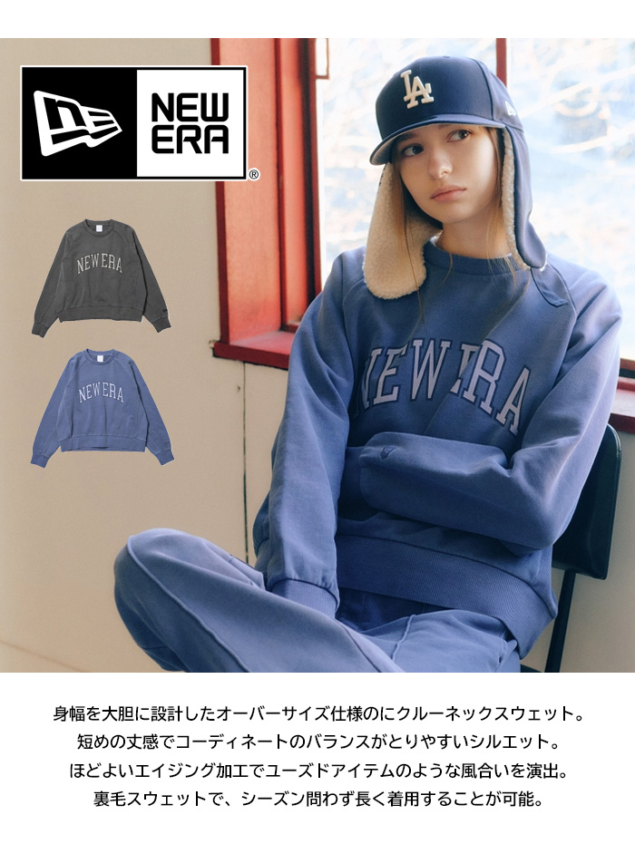 NEW ERA（ニューエラ） レディース Women's クルーネックスウェット