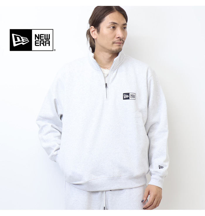NEW ERA（ニューエラ） 裏起毛 オーバーサイズド スウェット ハーフ