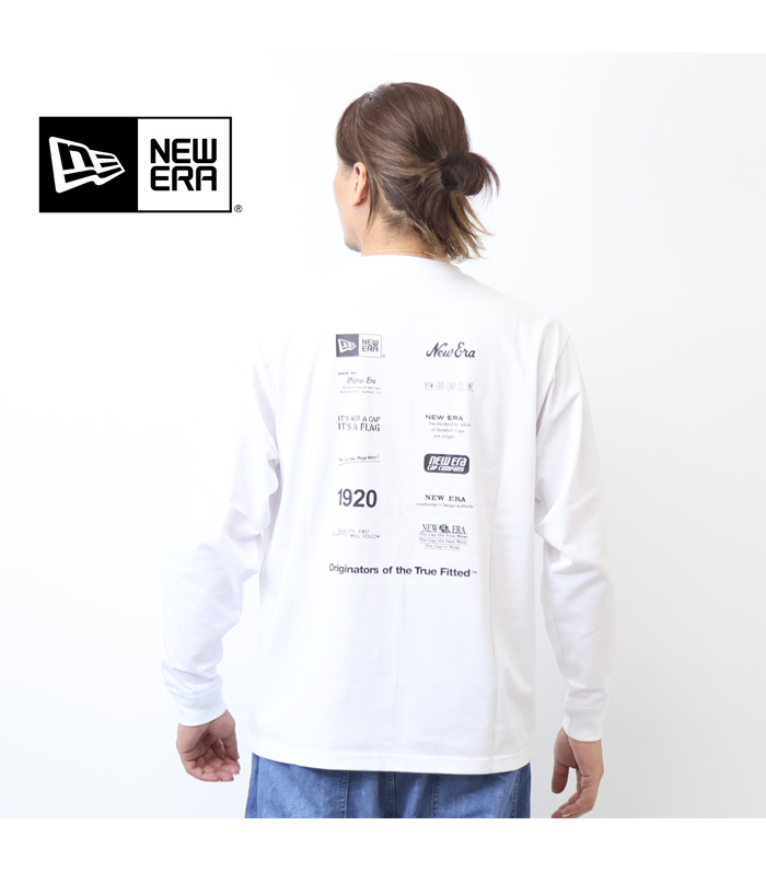 one piece x new era 長袖Tシャツ NEW ERA ニューエラ 長袖 オーバーサイズド コットン Tシャツ