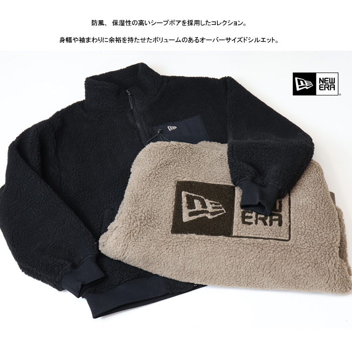 NEW ERA（ニューエラ） ボアブルゾン ボアジャケット アウター メンズ