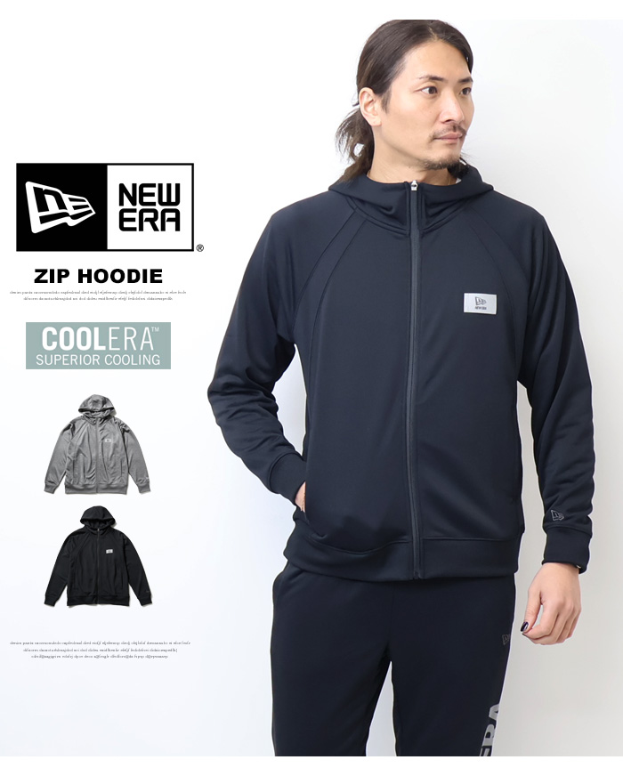 NEW ERA（ニューエラ） ドライスウェット フルジップフーディー