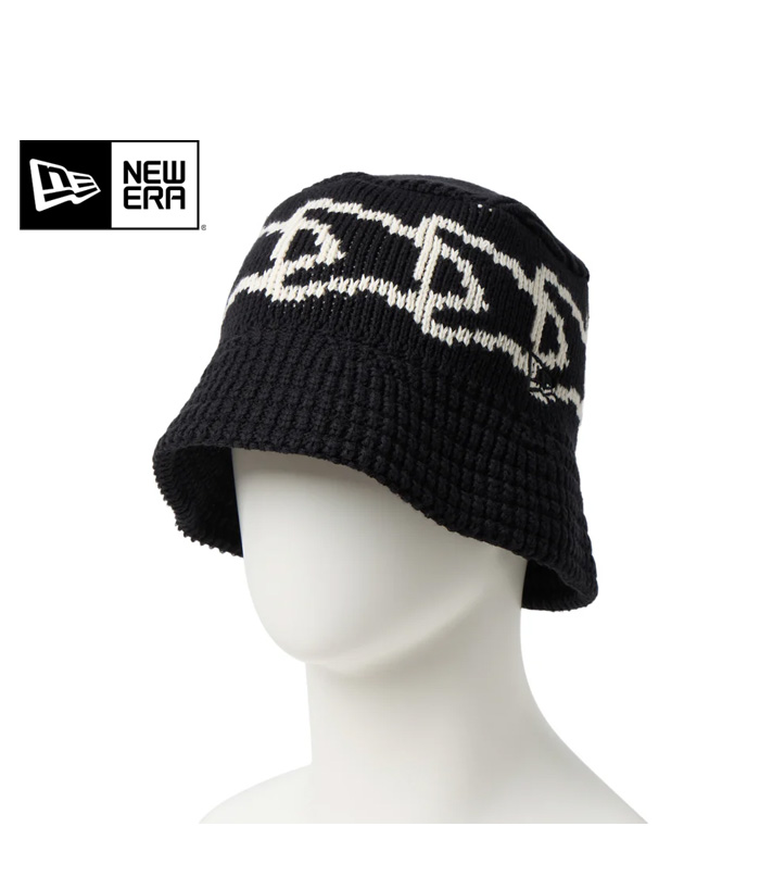 NEW ERA（ニューエラ） ニットバケットハット Flag Chain バケハ