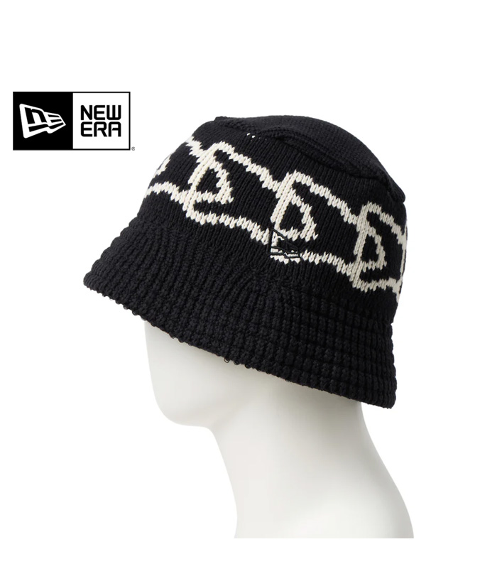 NEW ERA（ニューエラ） ニットバケットハット Flag Chain バケハ