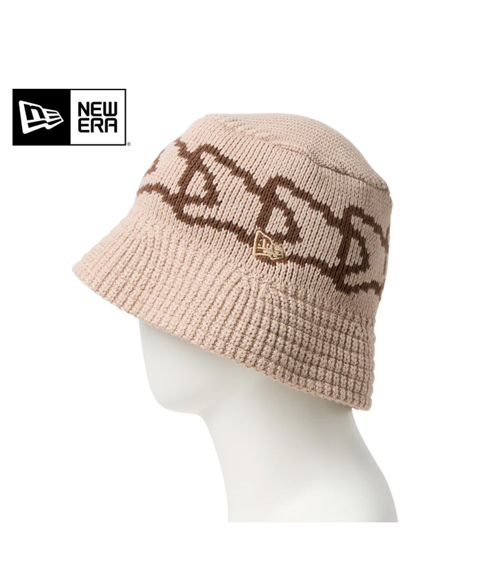 NEW ERA（ニューエラ） ニットバケットハット Flag Chain バケハ