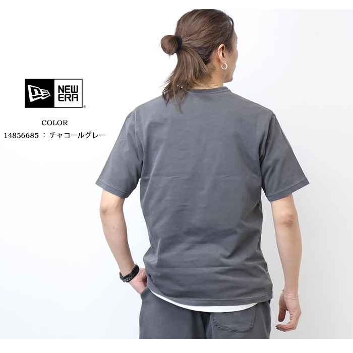 NEW ERA（ニューエラ） 半袖Tシャツ 半袖 ガーメントダイ コットン T