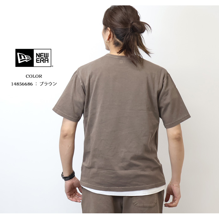 NEW ERA（ニューエラ） 半袖Tシャツ 半袖 ガーメントダイ コットン T