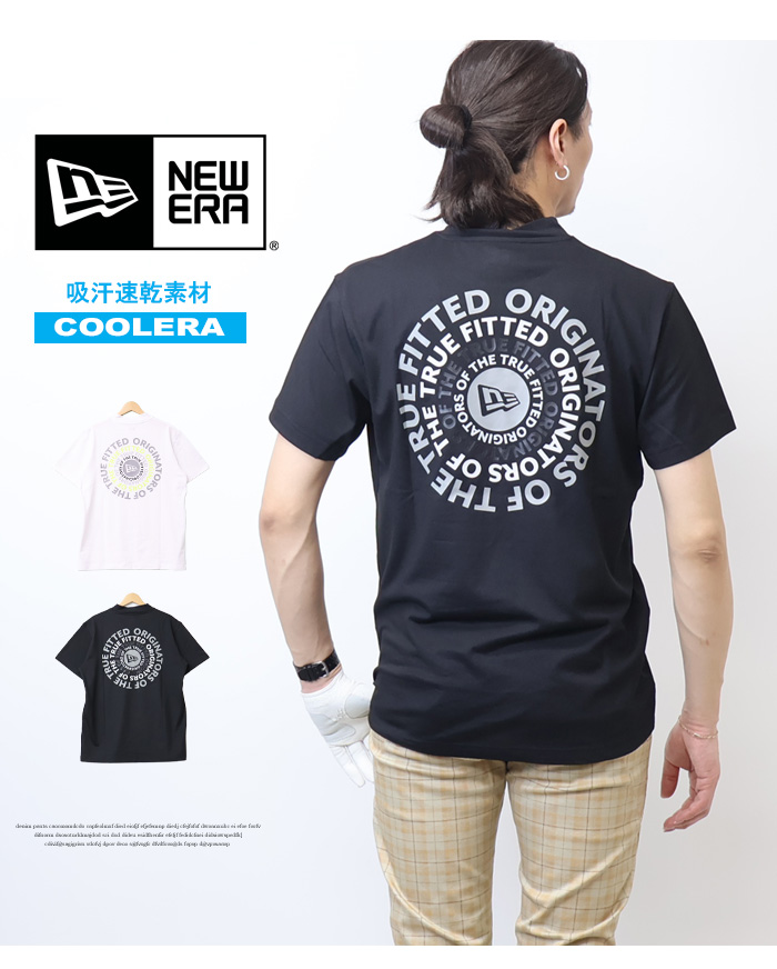 NEW ERA（ニューエラ） NEW ERA GOLF ゴルフ 半袖 ミッドネック 鹿の子