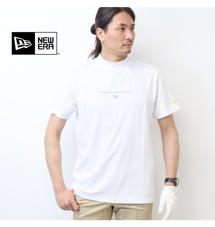 NEW ERA（ニューエラ） NEW ERA GOLF ゴルフ 半袖 ミッドネック 鹿の子