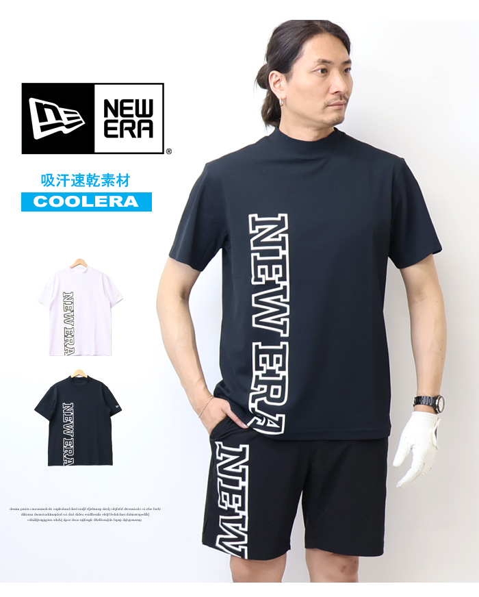 NEW ERA（ニューエラ） NEW ERA GOLF ゴルフ 半袖 ミッドネック T