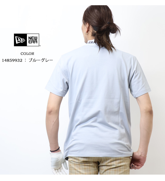 NEW ERA（ニューエラ） NEW ERA GOLF ゴルフ 半袖 ミッドネック T