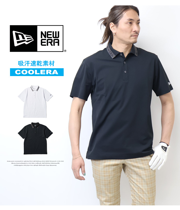 NEW ERA（ニューエラ） NEW ERA GOLF ゴルフ 半袖 ポロシャツ 鹿の子
