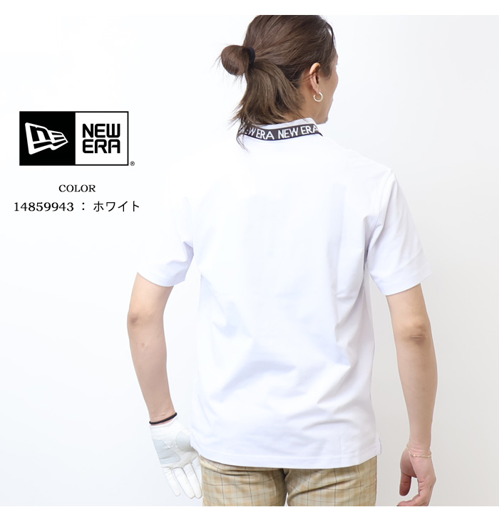 NEW ERA（ニューエラ） NEW ERA GOLF ゴルフ 半袖 ポロシャツ 鹿の子