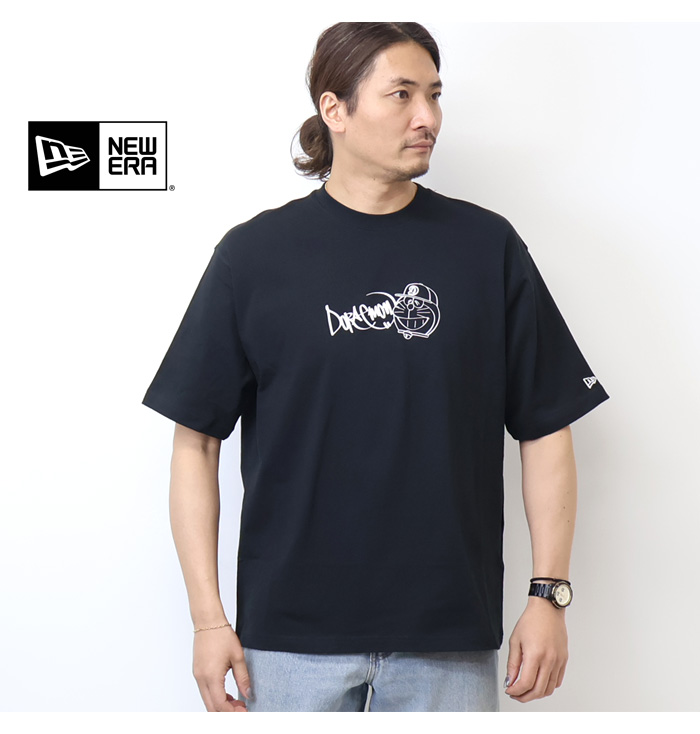 NEW ERA（ニューエラ） ドラえもん コラボ 半袖Tシャツ オーバーサイズ