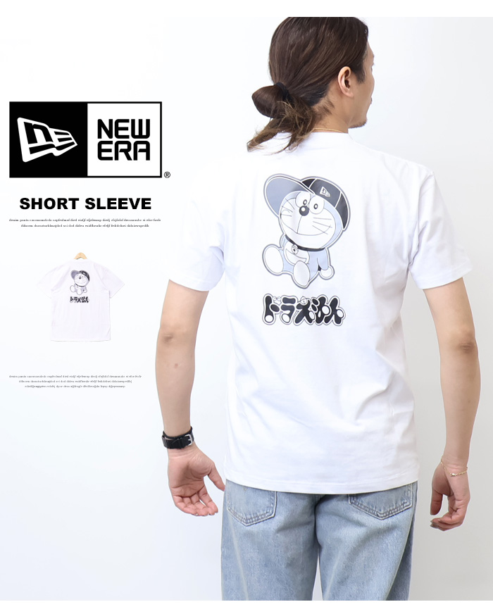 NEW ERA（ニューエラ） ドラえもん コラボ 半袖Tシャツ コットンT