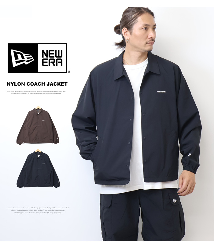 NEW ERA（ニューエラ） ナイロン コーチジャケット ライトアウター
