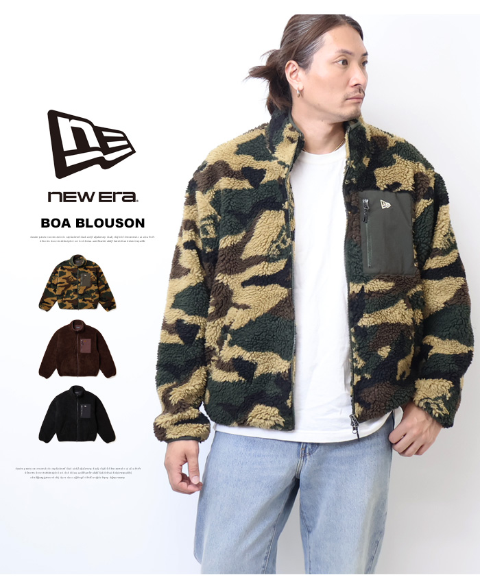 NEW ERA（ニューエラ） ボアブルゾン ボアジャケット アウター メンズ