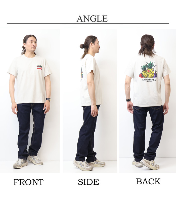 Levi's（リーバイス） リラックスドフィットTシャツ 半袖シャツ 半T