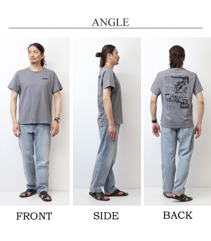 Levi's（リーバイス） リラックスドフィットTシャツ 半袖シャツ 半T