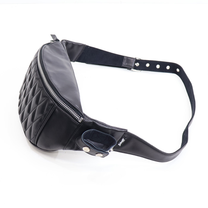 Schott N.Y.C（ショット） Schott パデッド レザー ボディバッグ 牛革