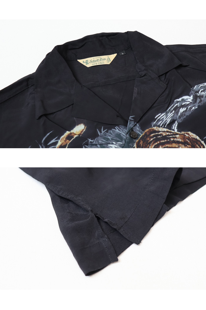 Schott N.Y.C（ショット） Schott レーヨンシャツ TIGER タイガー