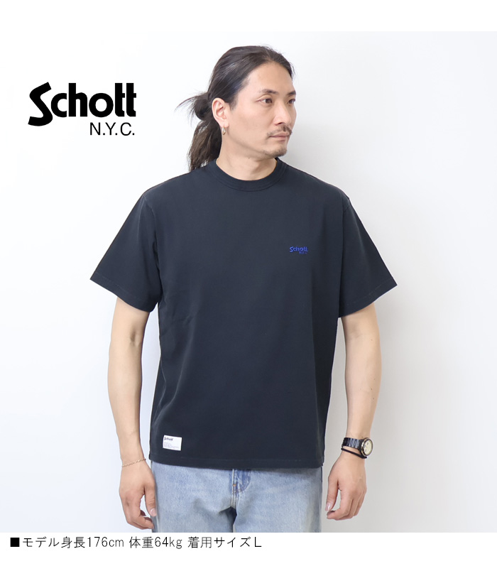 Schott N.Y.C（ショット） Schott メニー ピーシーズ 半袖Tシャツ 半T
