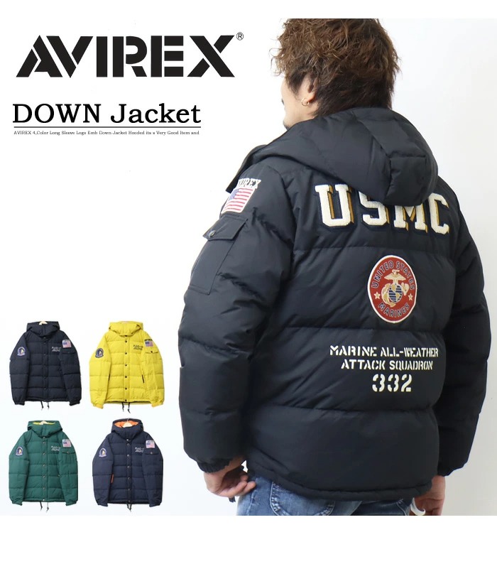 SALE セール AVIREX アヴィレックス USMC クラシック ダウン