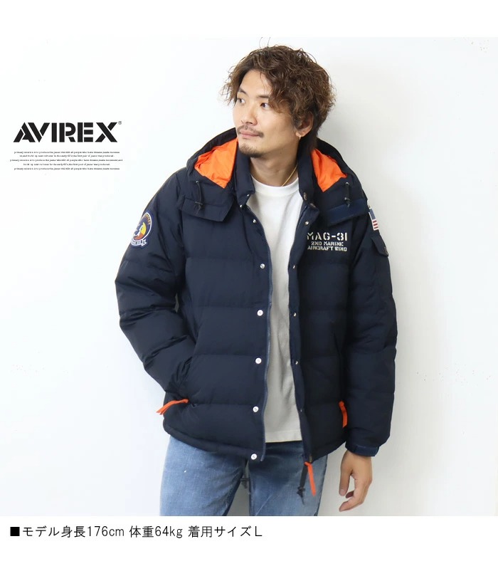 SALE セール AVIREX アヴィレックス USMC クラシック ダウンジャケット 