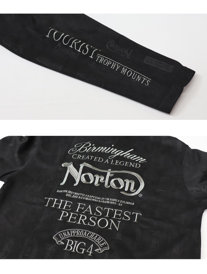 【匿名配送・送料無料】新品・タグ付き 3枚 Norton ノートン ロンT　XL Norton ノートン ロンt ビッグワッフル WING 長袖 tシャツ