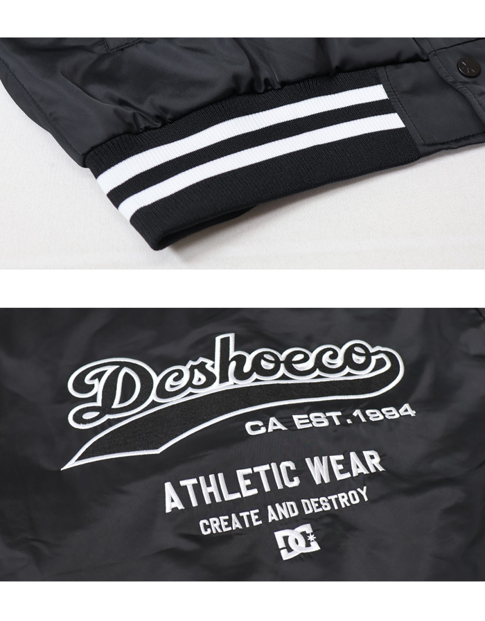 DC SHOES ディーシーシューズ スタジアムジャケット スタジャン DC SHOES ディーシーシューズ スタジアムジャケット スタジャン
