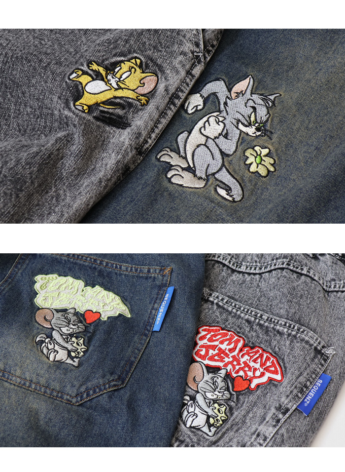 XLARGE（エクストララージ）の「XLARGExTOM AND JERRY DENIM