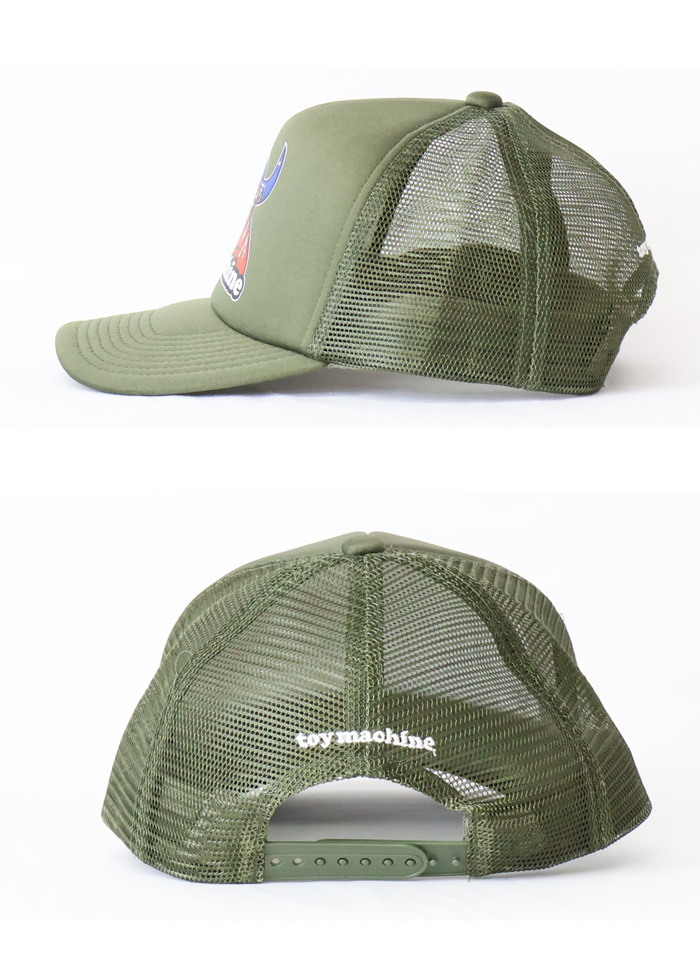 TOY MACHINE トイマシーン TMC MONSTER TRUCKER CAP メッシュ