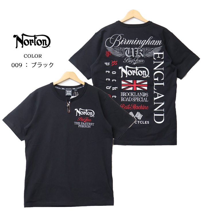 ノートン Norton 服 長袖 Tシャツ カットソー 243N1106B